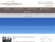 Tablet Screenshot of loangoal.com